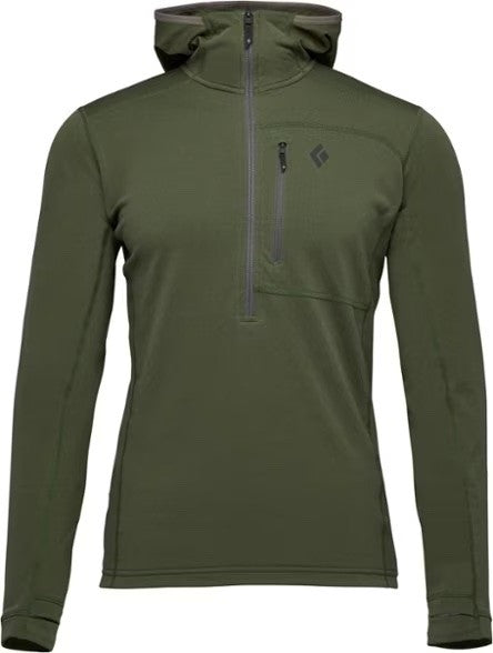Black Diamond Coefficient QZ Fleece Hoody - Men's|1776