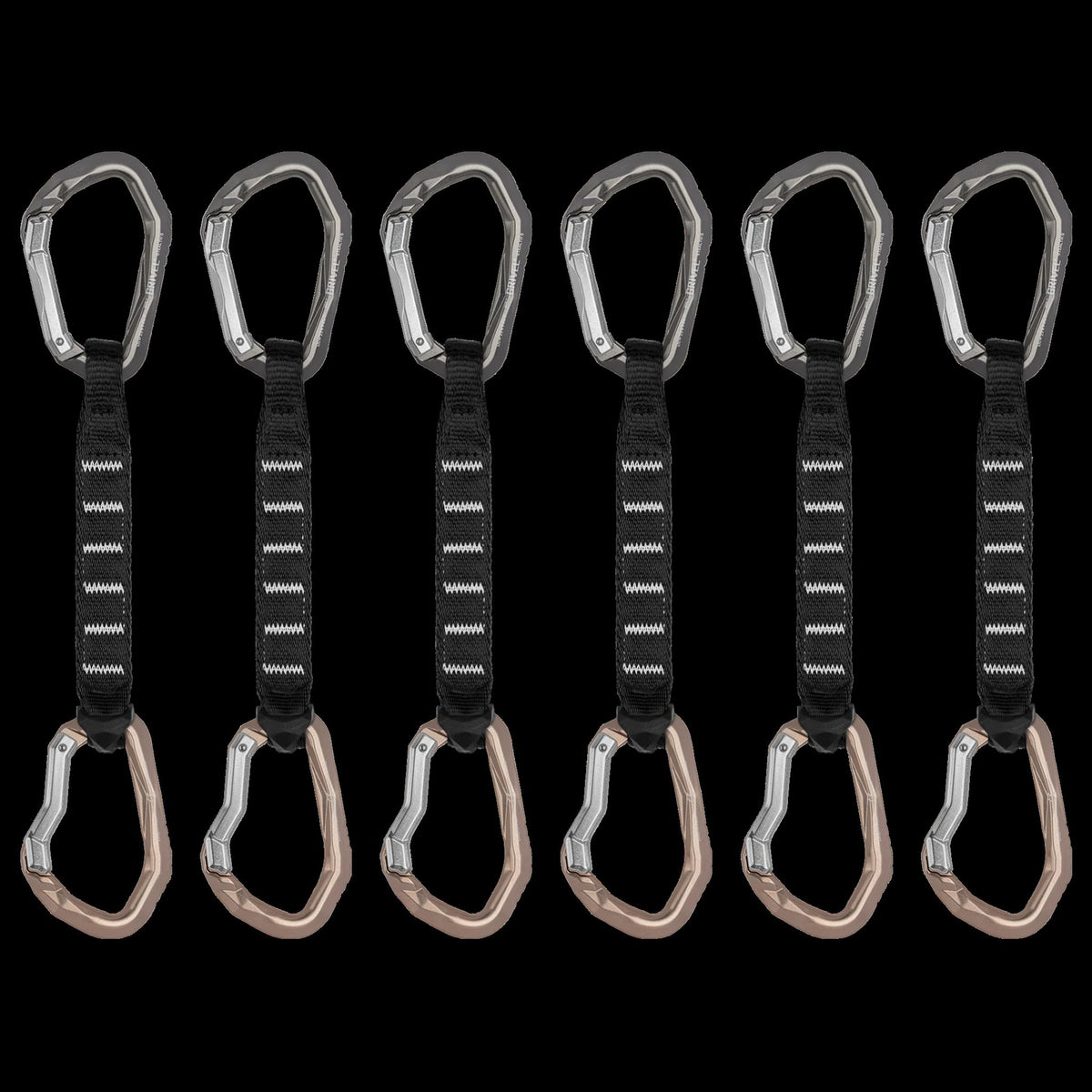 Grivel Sport Stealth Quickdraw - 6pk