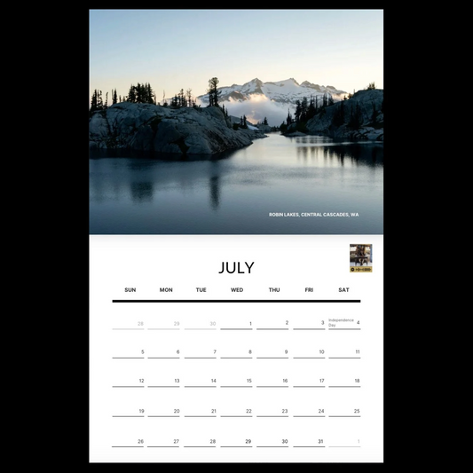 2026 Adventure & Landscape Calendar