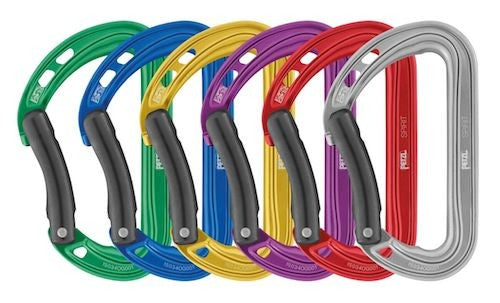 Petzl Spirit Bent Gate Carabiner 6-pack|1625