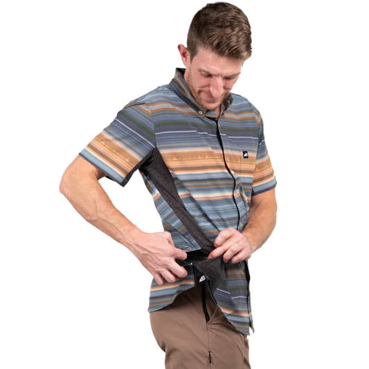 Belong Designs Vista Stretch Button Down - Men's