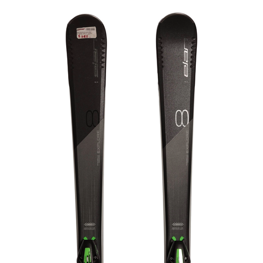 Elan Explore 8 Skis + Elan 10 Bindings - Men's