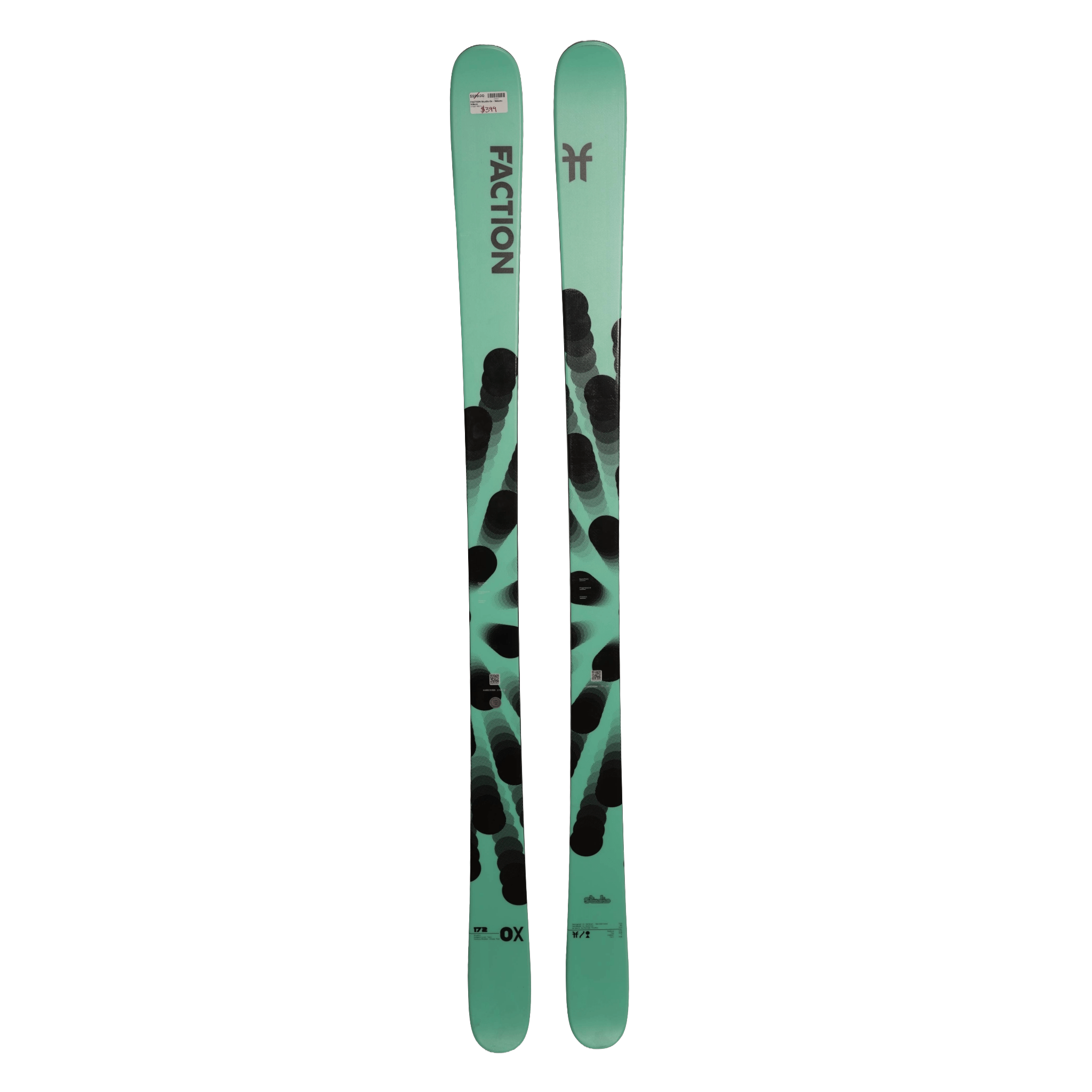 Faction Studio 0x Flat Skis, 2024 - Women's (172cm) – The Gear Room