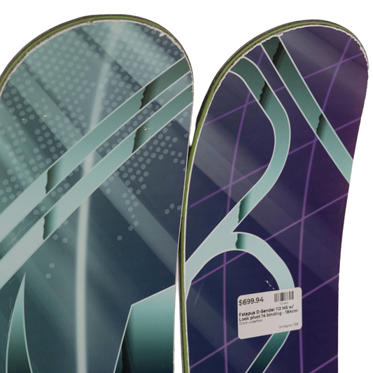 Fat-ypus D-Sender 112 M5 w/ Look Pivot 14 Bindings