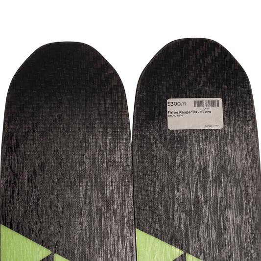 Fischer Ranger 99 Flat Skis (Never Mounted) - The Gear Room
