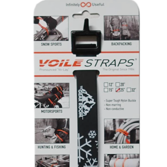 The Gear Room Snowflake Voile Strap 25"