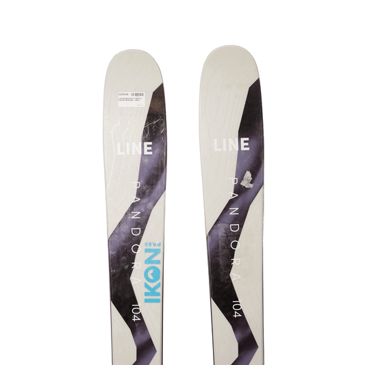 Line Pandora 104 Ski's + Atomic Warden Bindings - Women's - The Gear Room