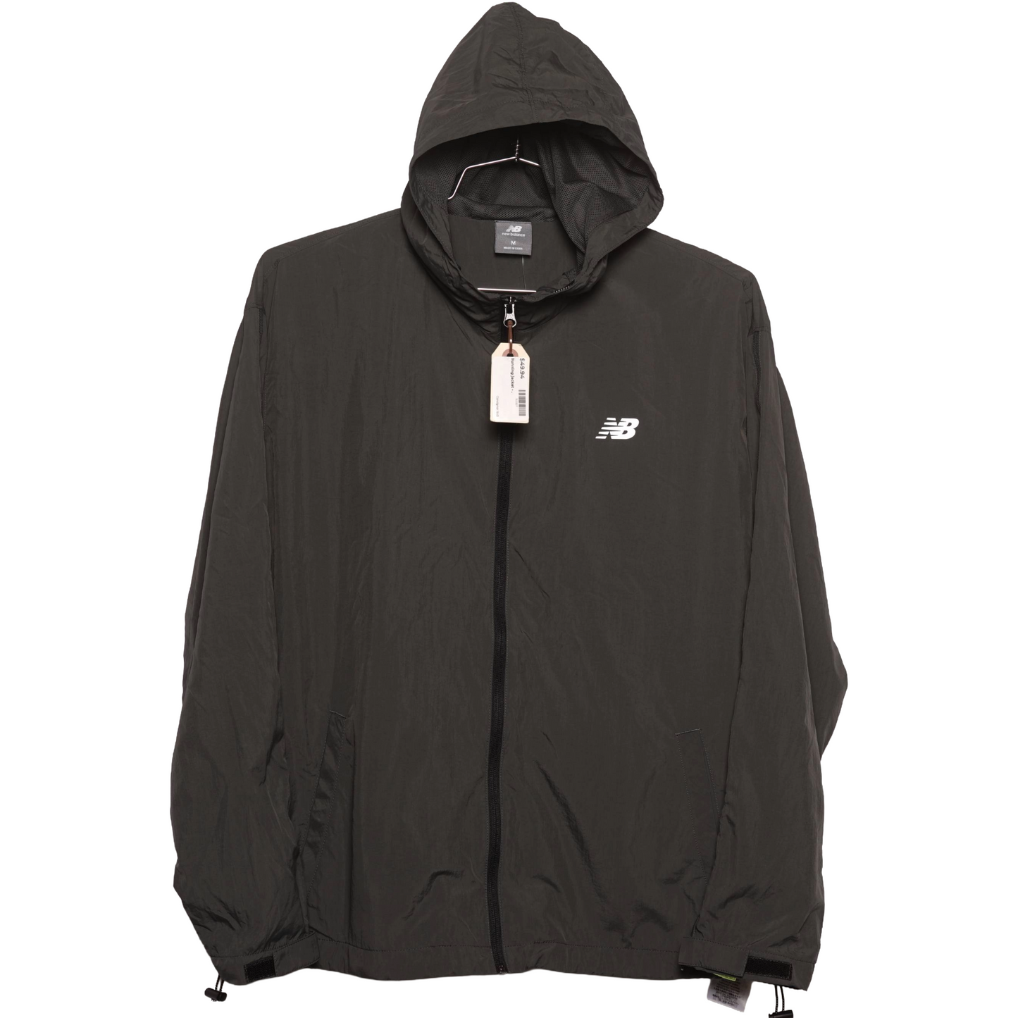 New Balance Shifted Hooded Jacket, Black - Men's