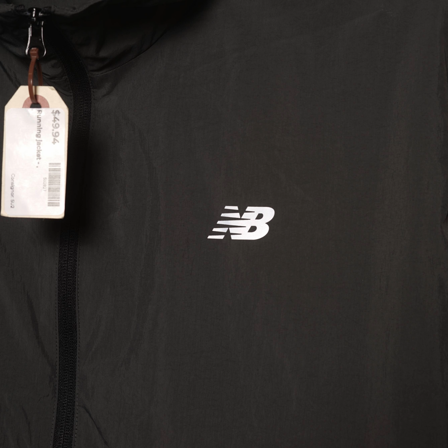 New Balance Shifted Hooded Jacket, Black - Men's