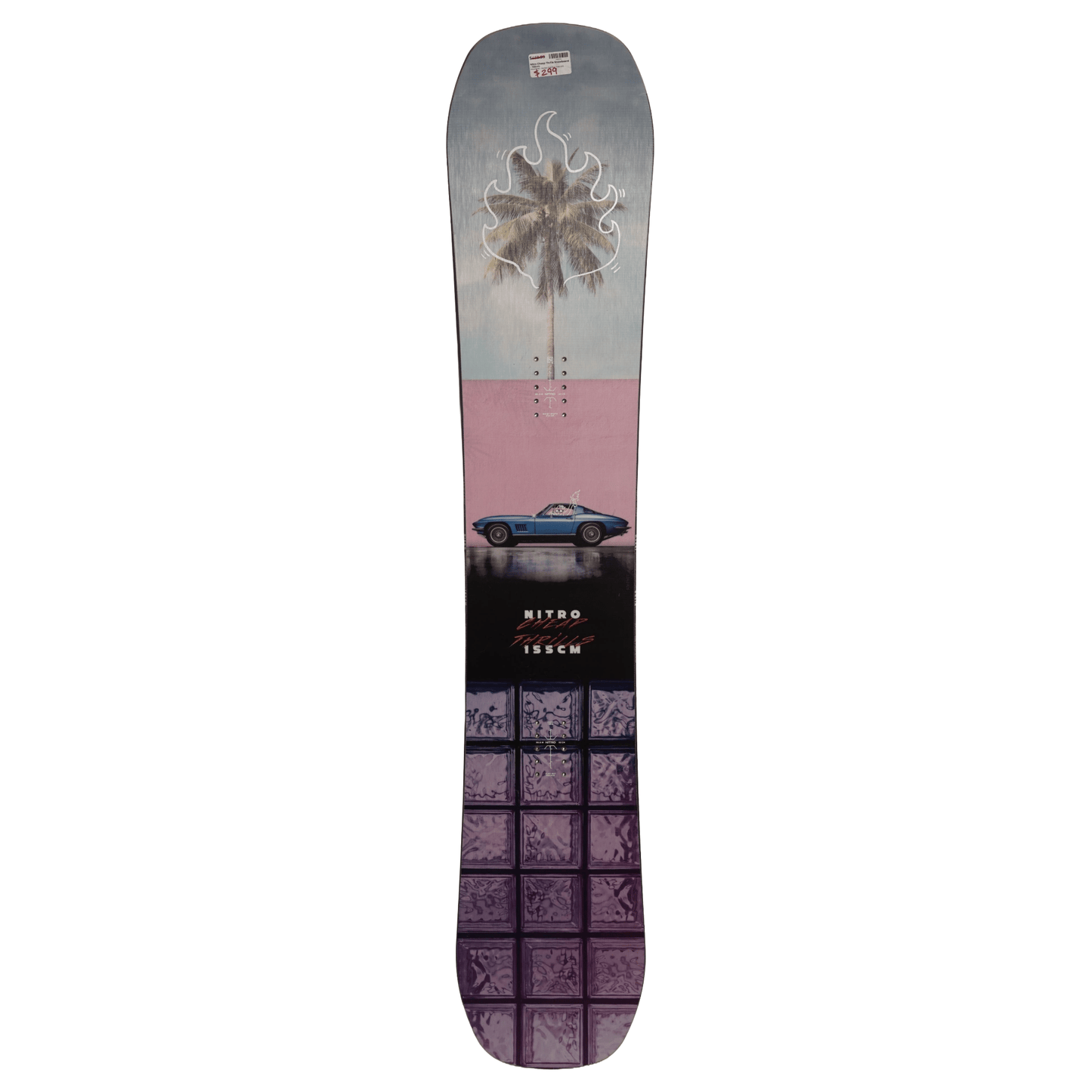 Nitro Cheap Thrills Snowboard, 2025 - Women's (155cm) - The Gear Room