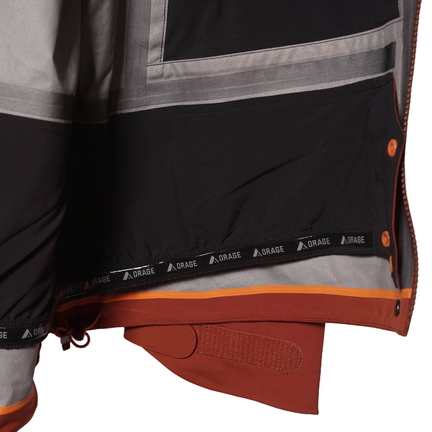 Orage Mtn-X Glacier 3L Jacket, Dark Terracotta - Men's