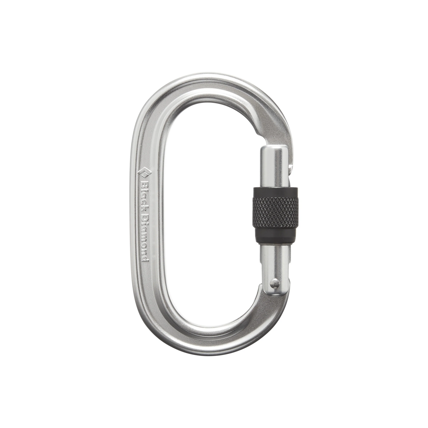 Black Diamond Oval Keylock Screwgate Carabiner
