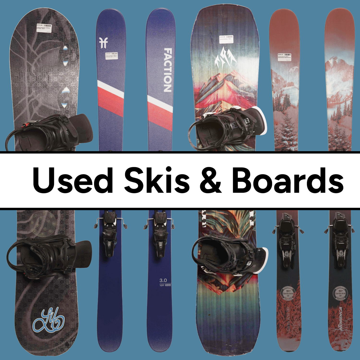 Used Skis & Boards