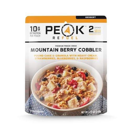 Peak ReFuel Mountain Berry Cobbler