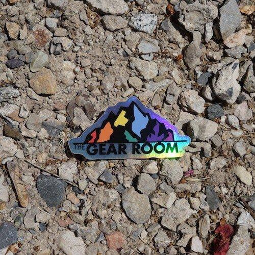 The Gear Room Holographic Rainbow Sticker