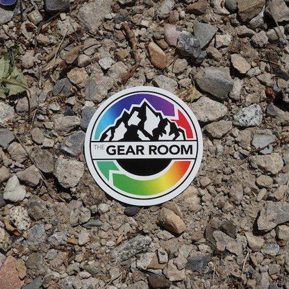 The Gear Room Circle Rainbow Sticker