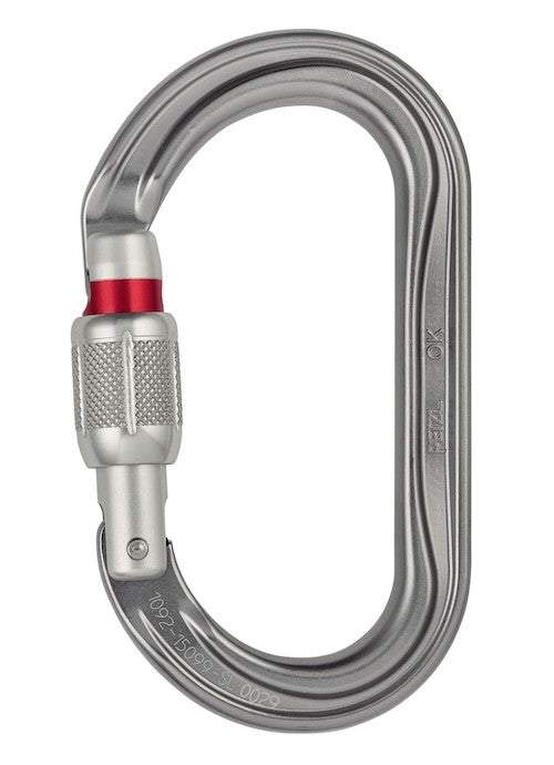 Petzl OK Carabiner (Carabiner Type: Screw-Lock)