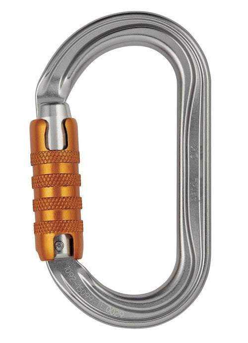 Petzl OK Carabiner (Carabiner Type: Screw-Lock)