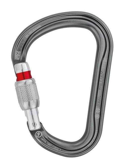 Petzl William Carabiner (Carabiner Type: Screw-Lock)