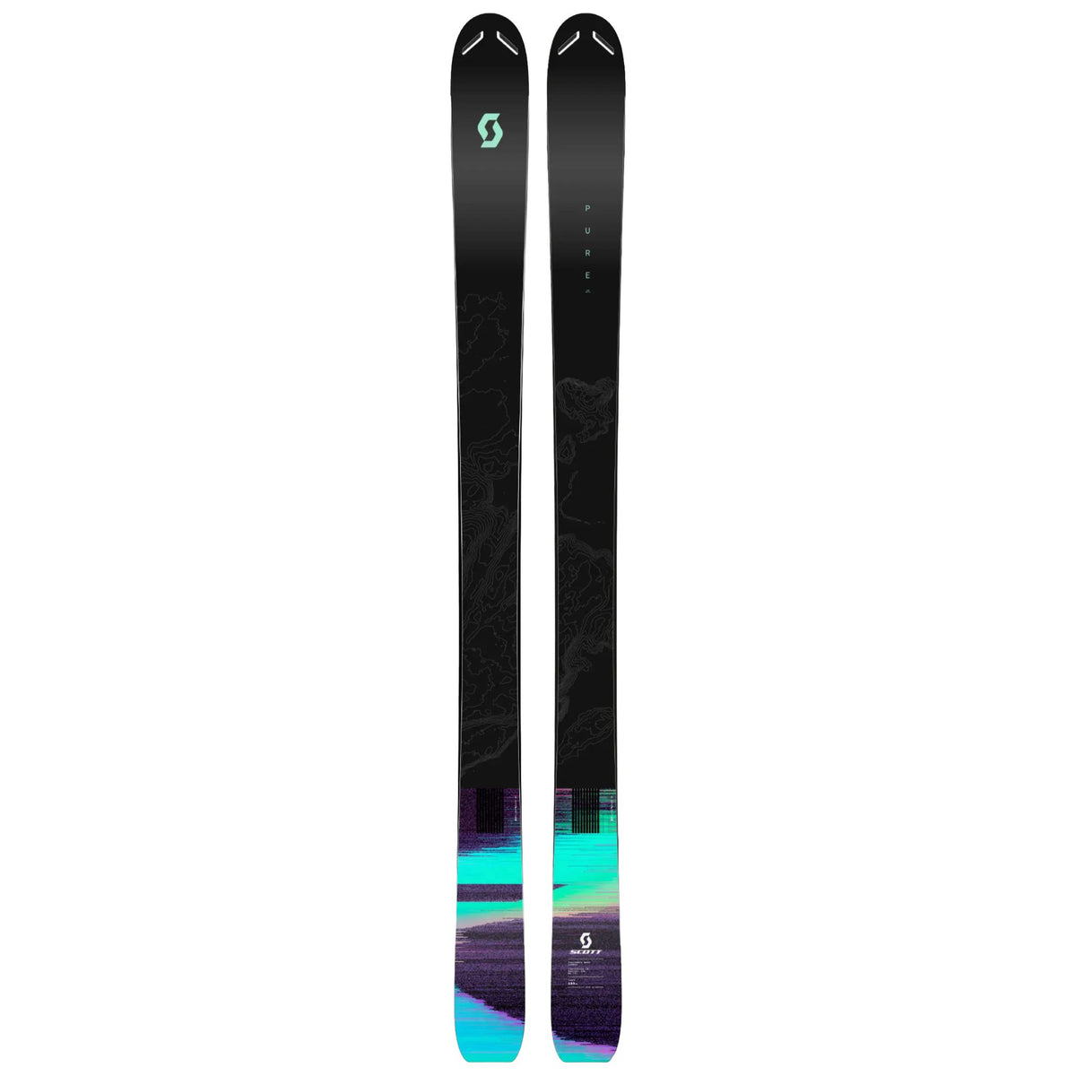 Scott Pure Mission 98 Ti Black - Unisex