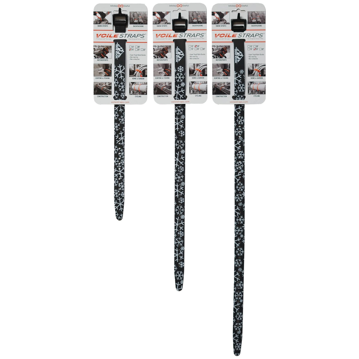 The Gear Room Snowflake Voile Strap
