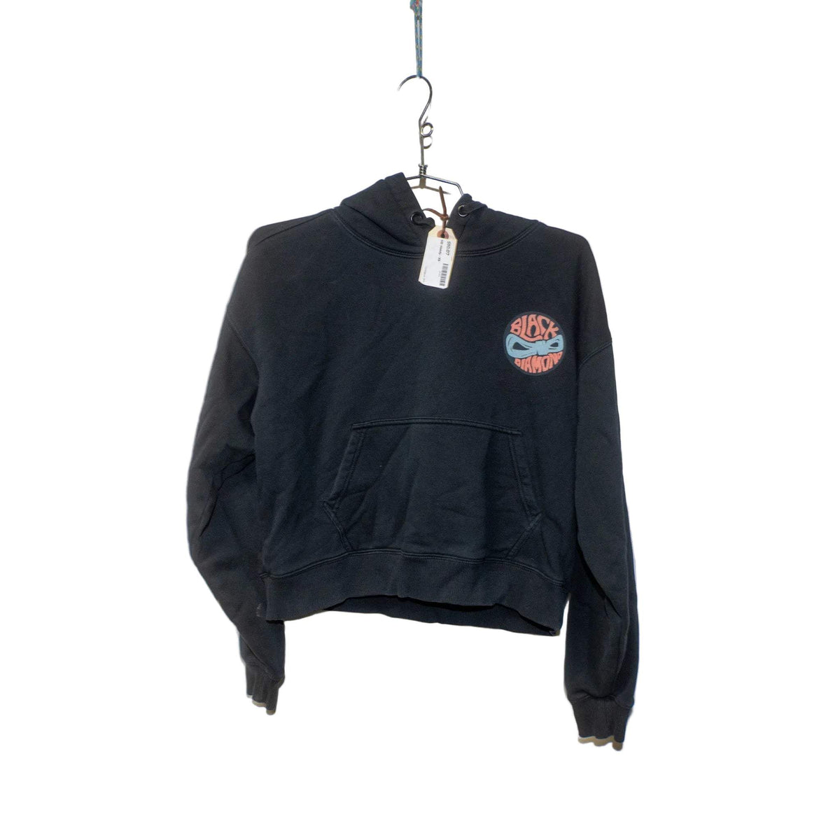 Black Diamond Cropped Hoodie - Women's (XS)
