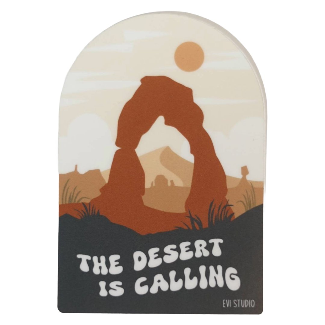 Evi Studio - The Desert Is Calling Sticker