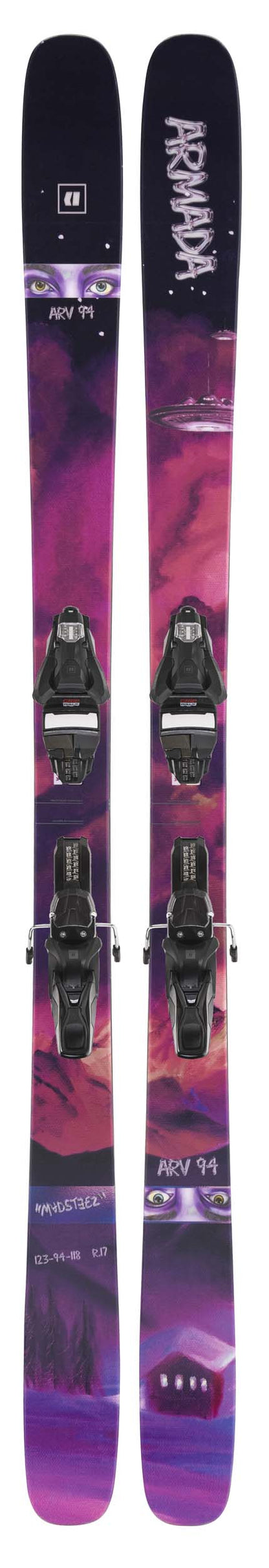 Armada ARV 94 R Skis + Strive 11 Bindings
