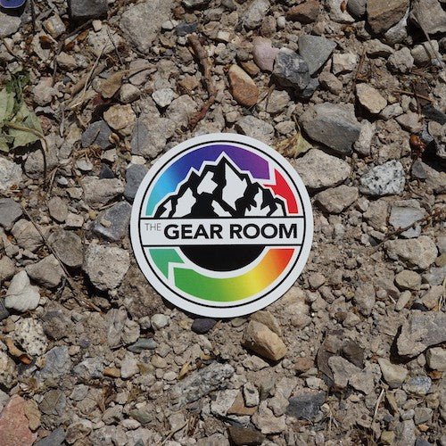 The Gear Room Circle Rainbow Sticker - The Gear Room