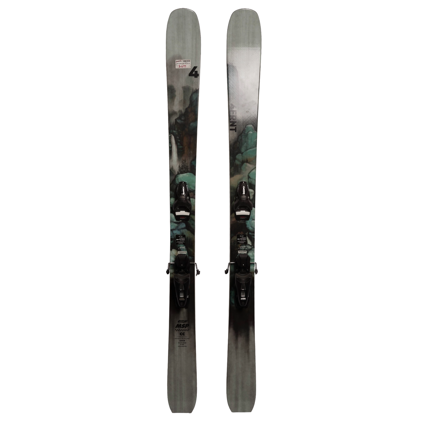スキー 4FRNT MSP 99 176cm MSP 99 - All Mountain Frontside Ski - 4FRNT Skis
