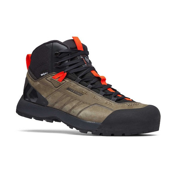 Black Diamond Mission Leather Mid WP Approach Shoes - Men's|15459