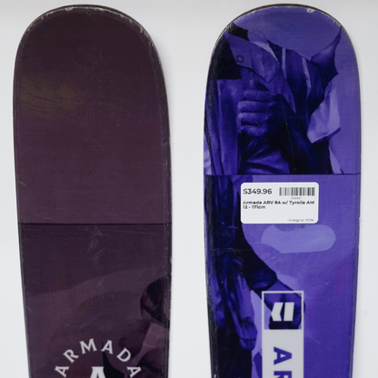 Armada ARV 84 Skis w/ Tyrolia AM 12 Bindings