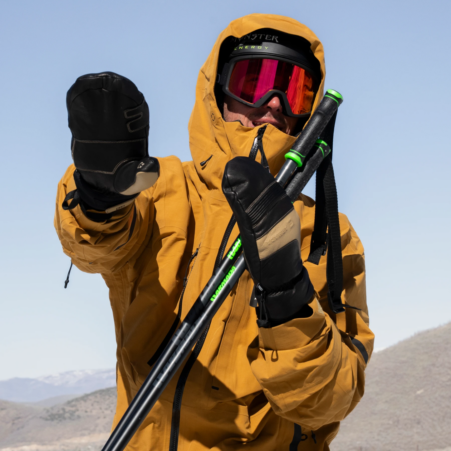 Armada Wasco Leather Mitten