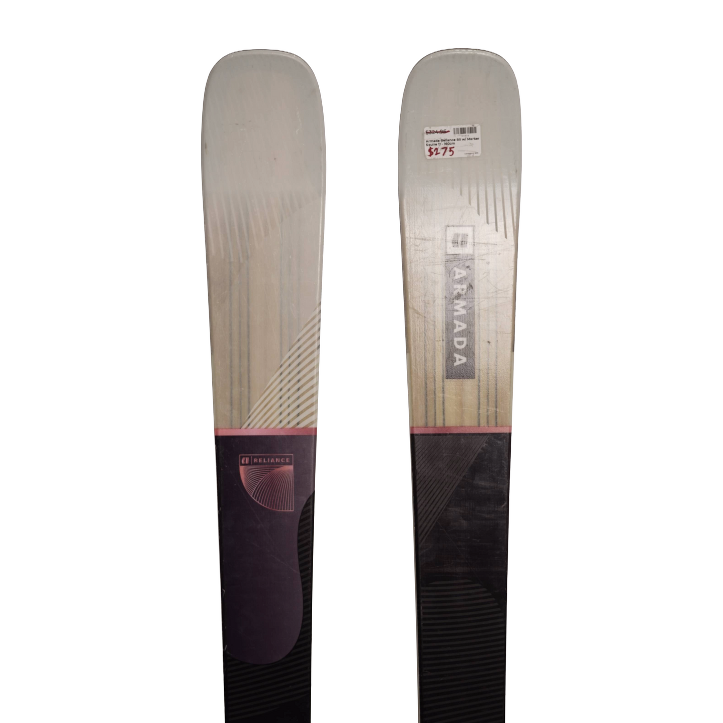 Armada Reliance 88 Skis + Marker Squire 11 Binding's - Women's (160cm)