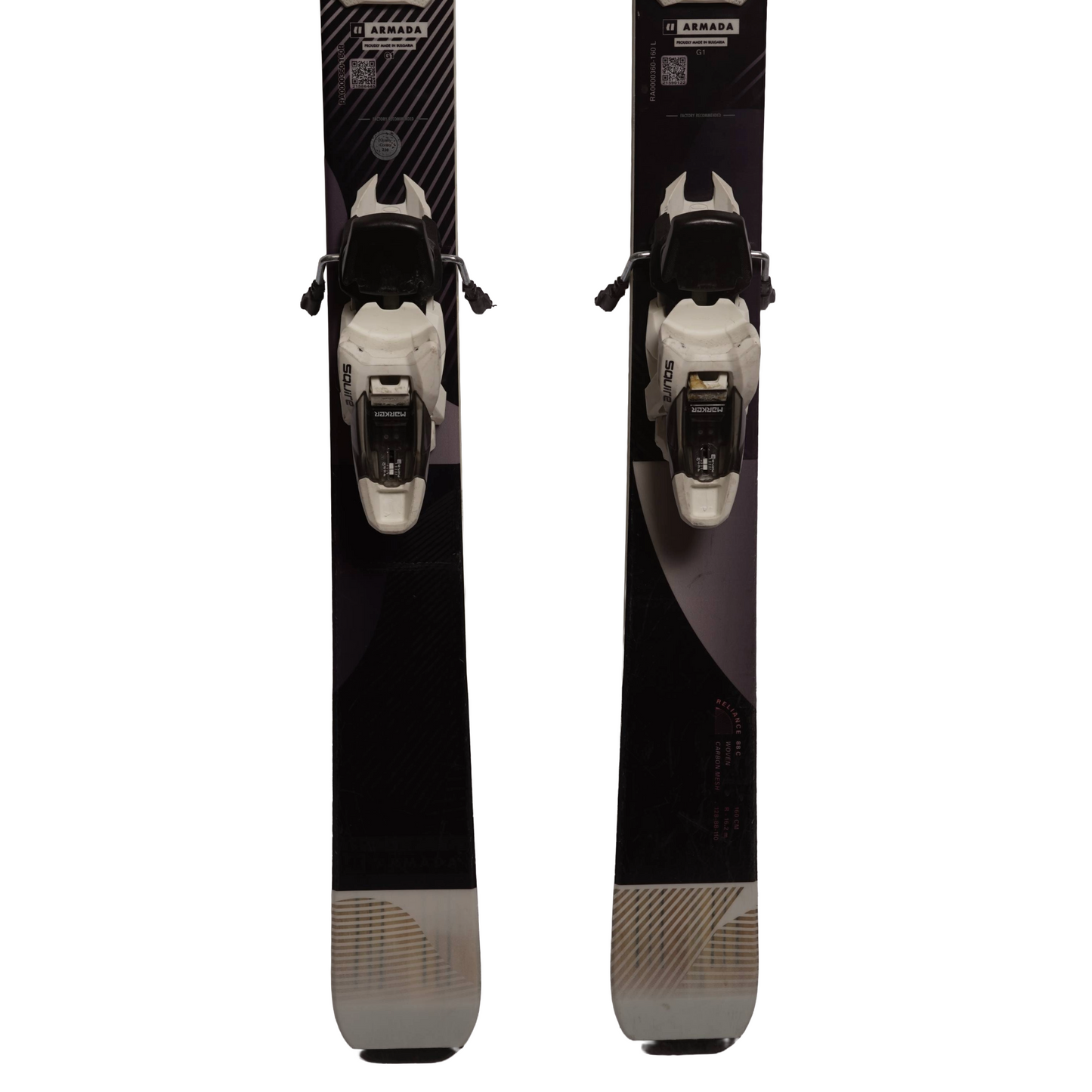 Armada Reliance 88 Skis + Marker Squire 11 Binding's - Women's (160cm)