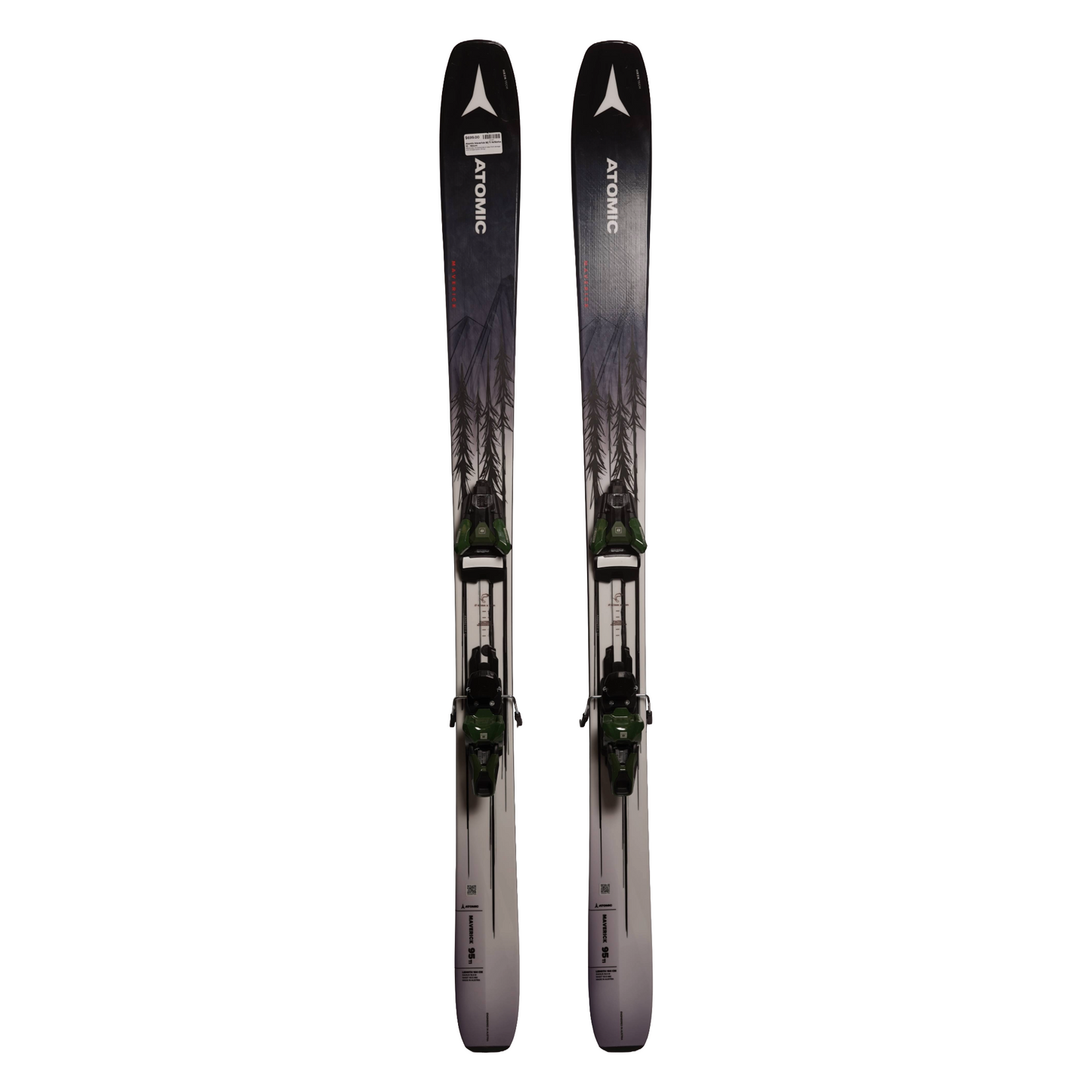 Atomic Maverick 95 TI Skis + Strive 12 Bindings - Men's (164cm)