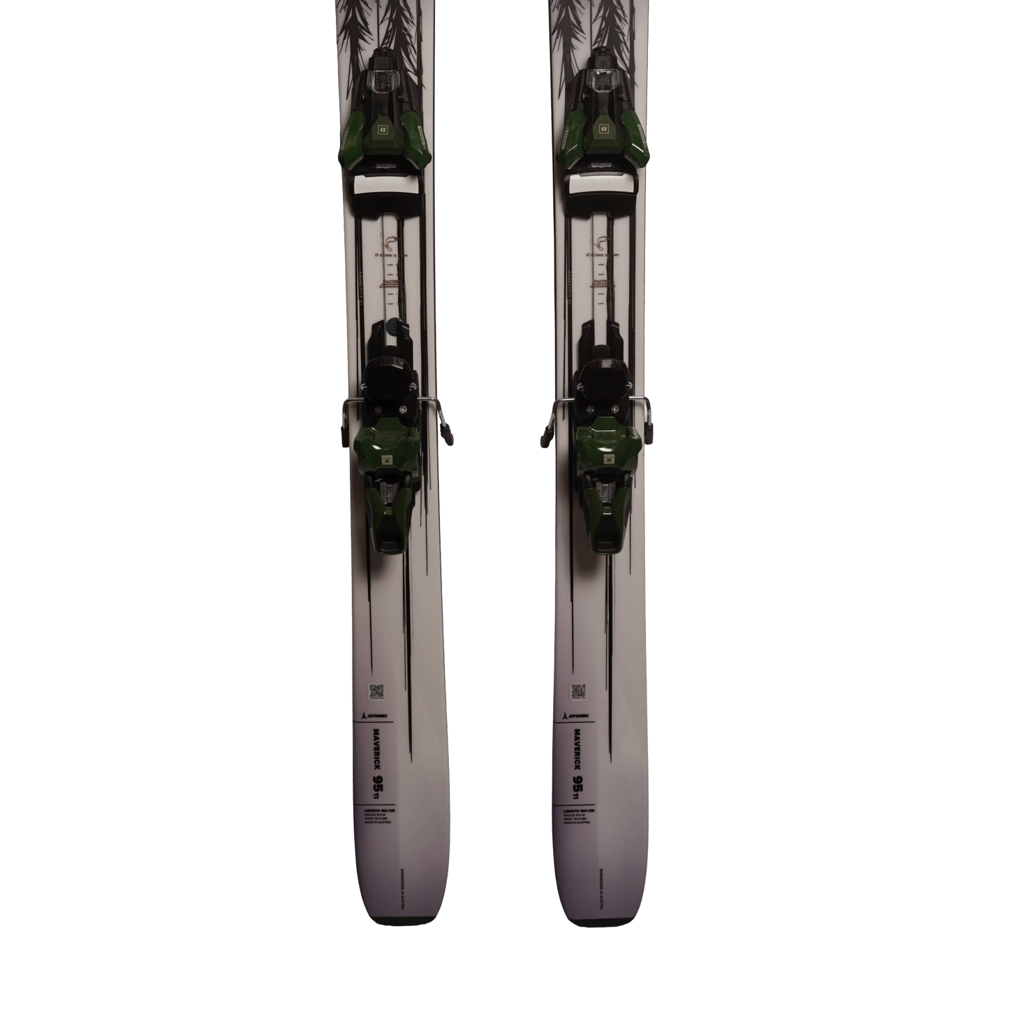 Atomic Maverick 95 TI Skis + Strive 12 Bindings - Men's (164cm)