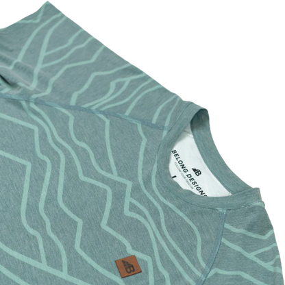 Belong Designs Graphic Traverse Tek Tee - Men's