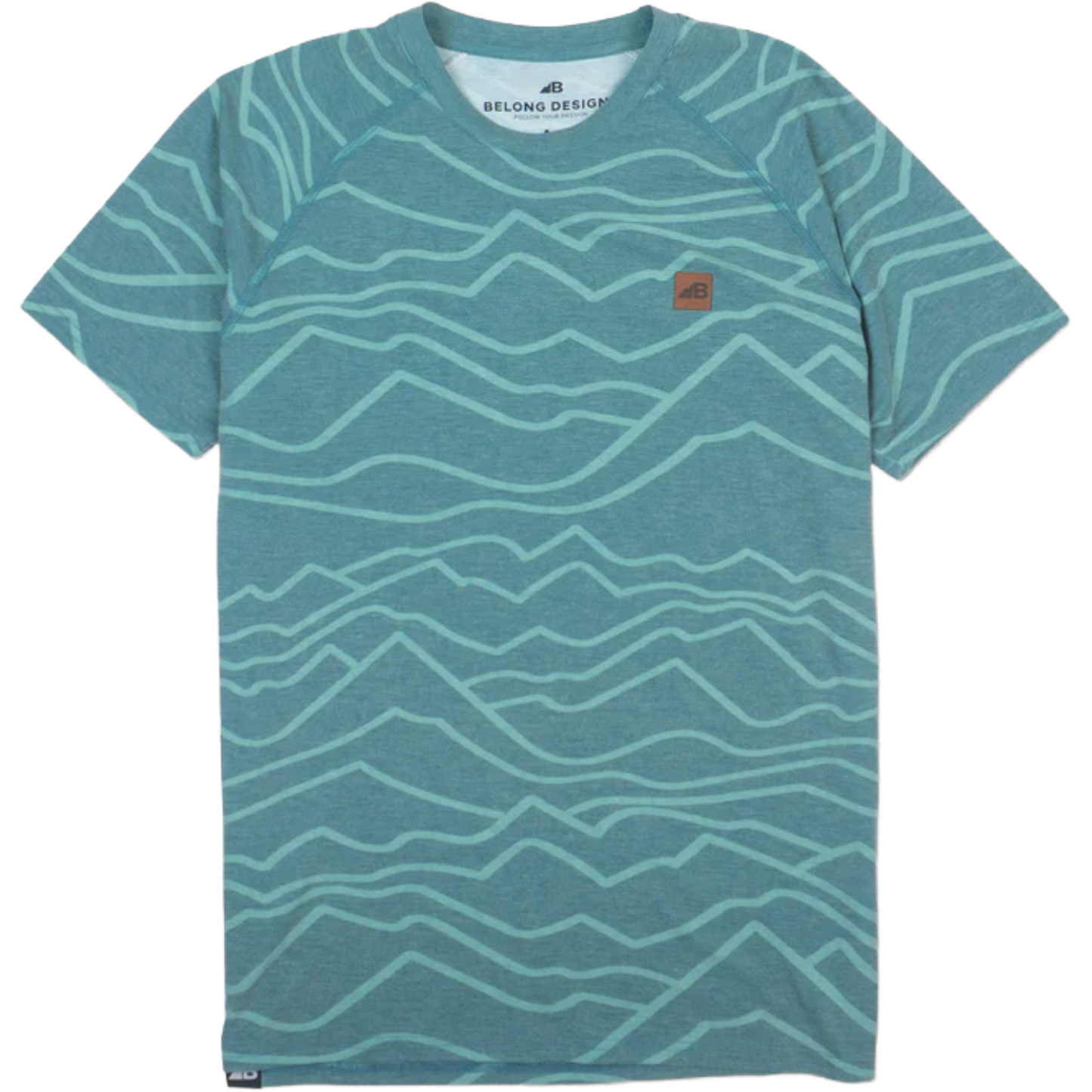 Belong Designs Graphic Traverse Tek Tee - Men's