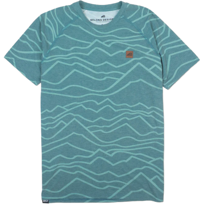 Belong Designs Graphic Traverse Tek Tee - Men's