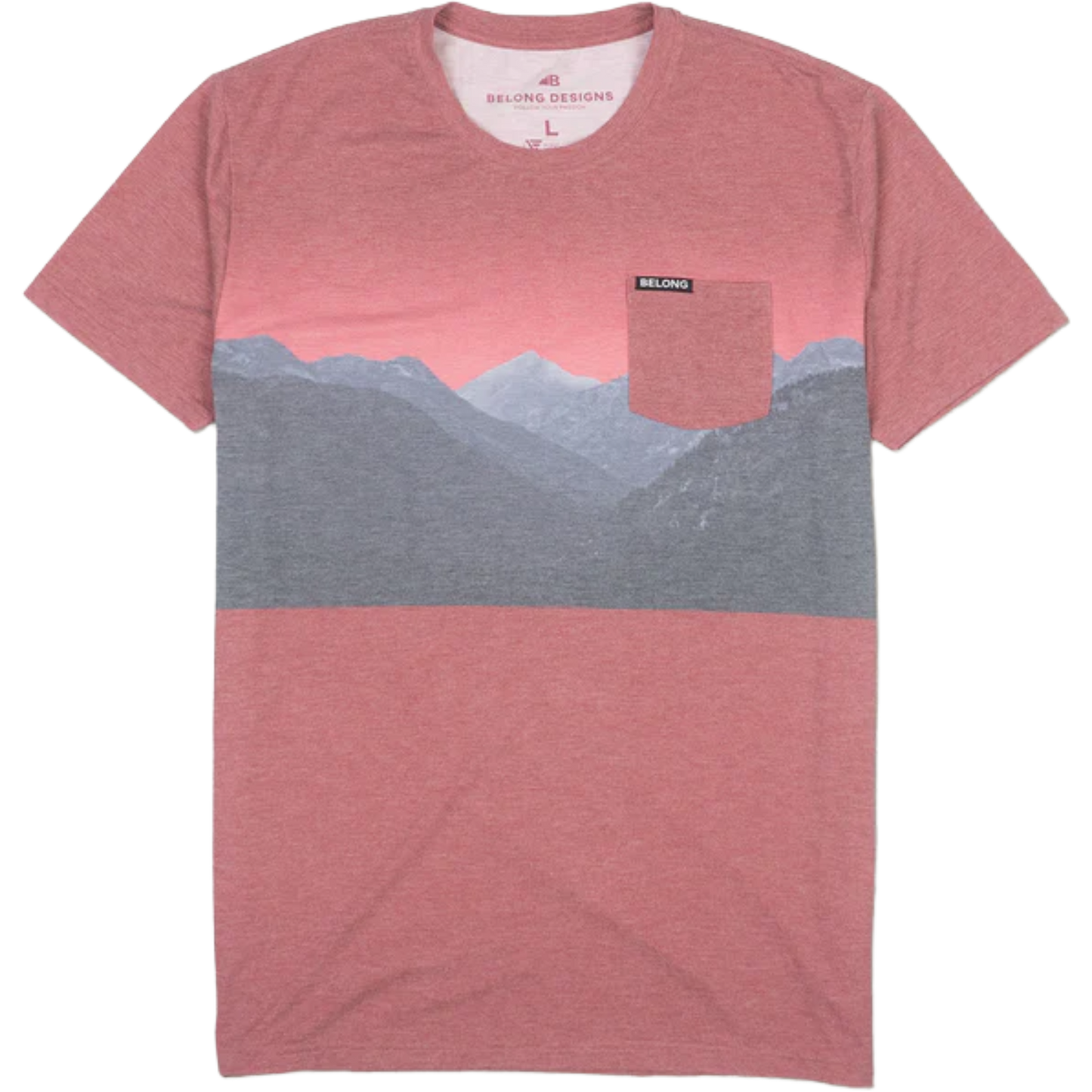 Belong Designs Graphic Traverse Tek Tee - Men's