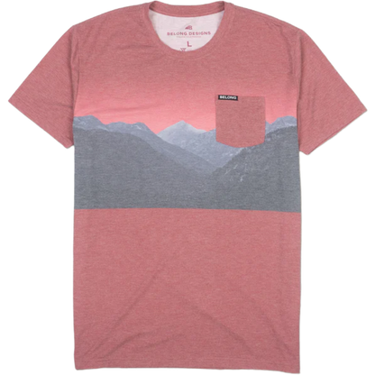 Belong Designs Graphic Traverse Tek Tee - Men's