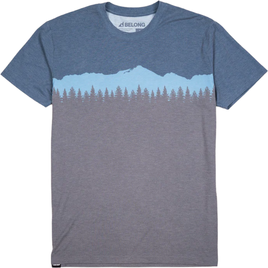 Belong Designs Graphic Traverse Tek Tee - Men's- The Gear Room