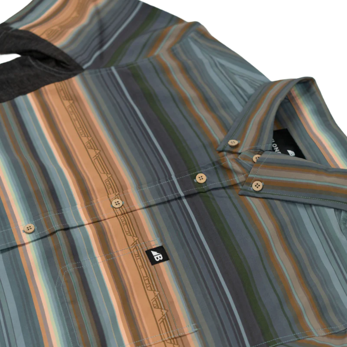 Belong Designs Vista Stretch Button Down - Men's