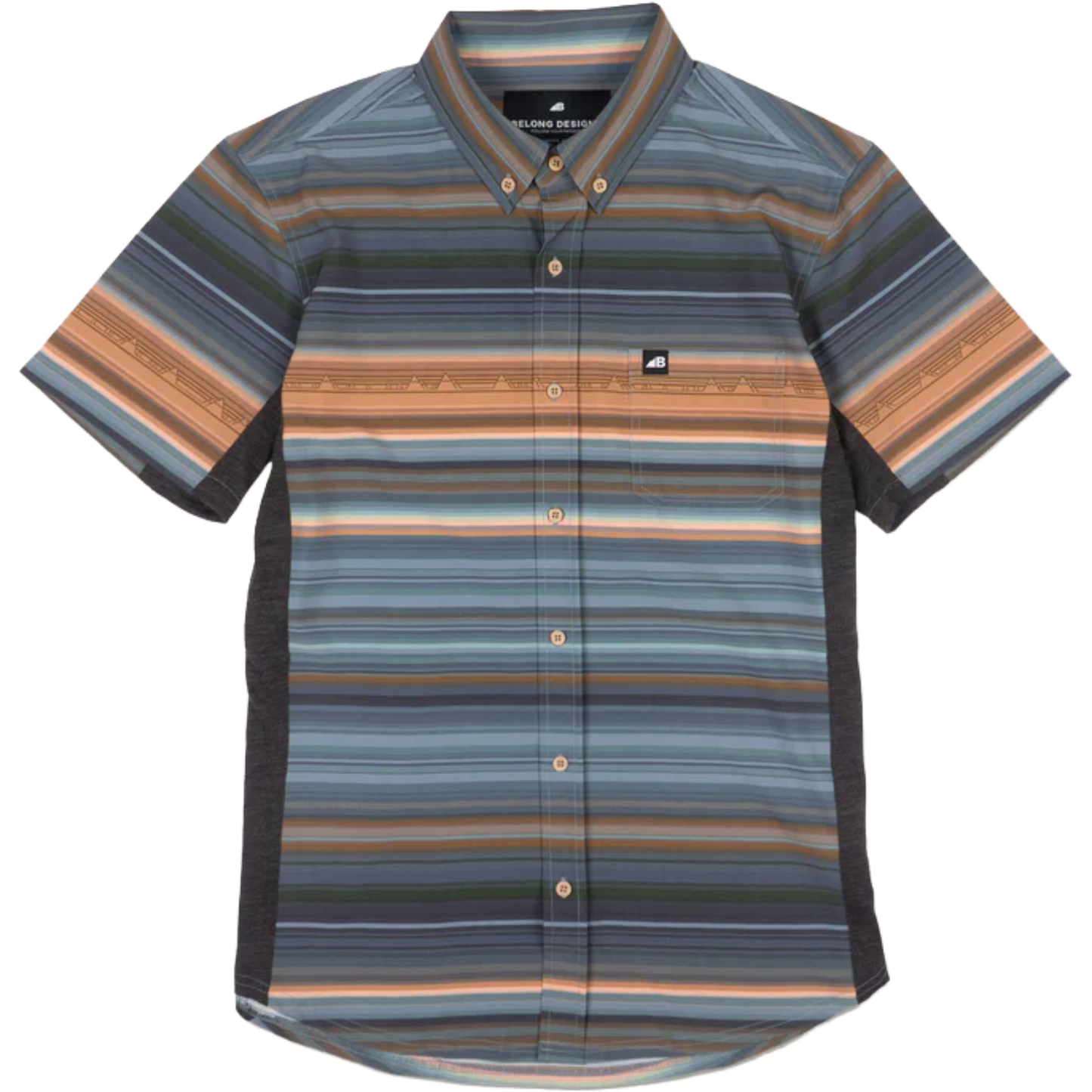 Belong Designs Vista Stretch Button Down - Men's