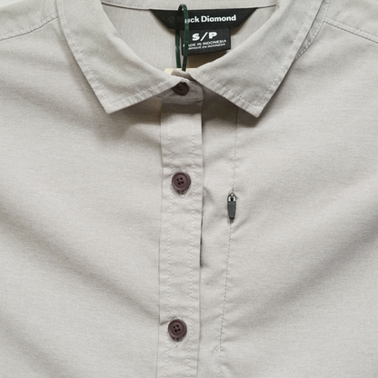 Black Diamond Button Down Hiking Shirt - Women's (S)