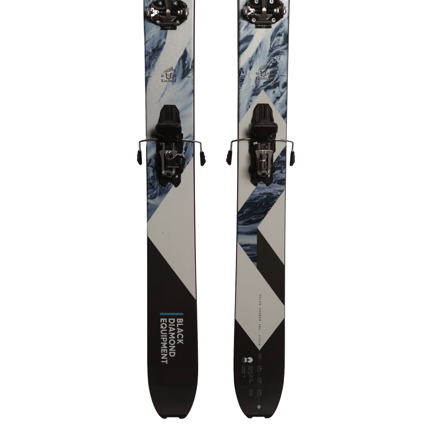 Black Diamond Helio 104 + Dynafit Radical Binding's - Unisex (160-184cm)