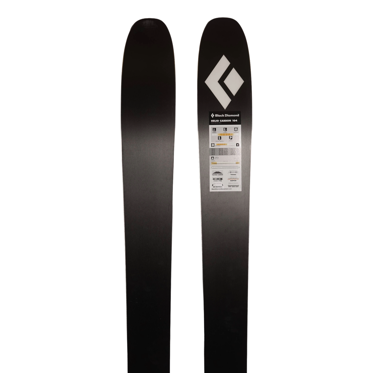 Black Diamond Helio 104 + Dynafit Radical Binding's - Unisex (160-184cm)