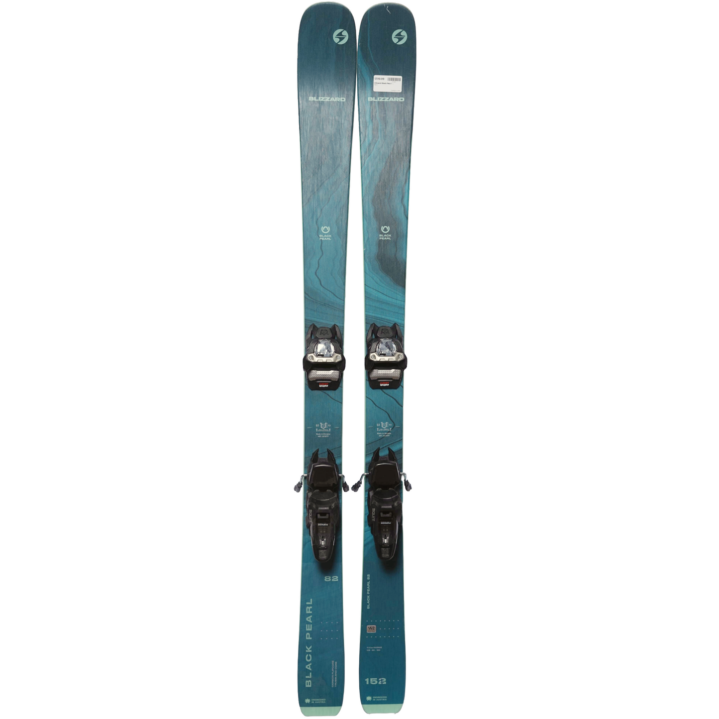 Blizzard Black Pearl w/ Marker Squire Bindings - 152cm