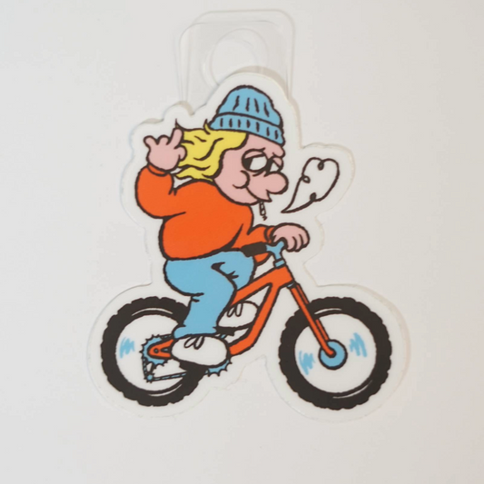 Smokey Mountain Biker Sticker
